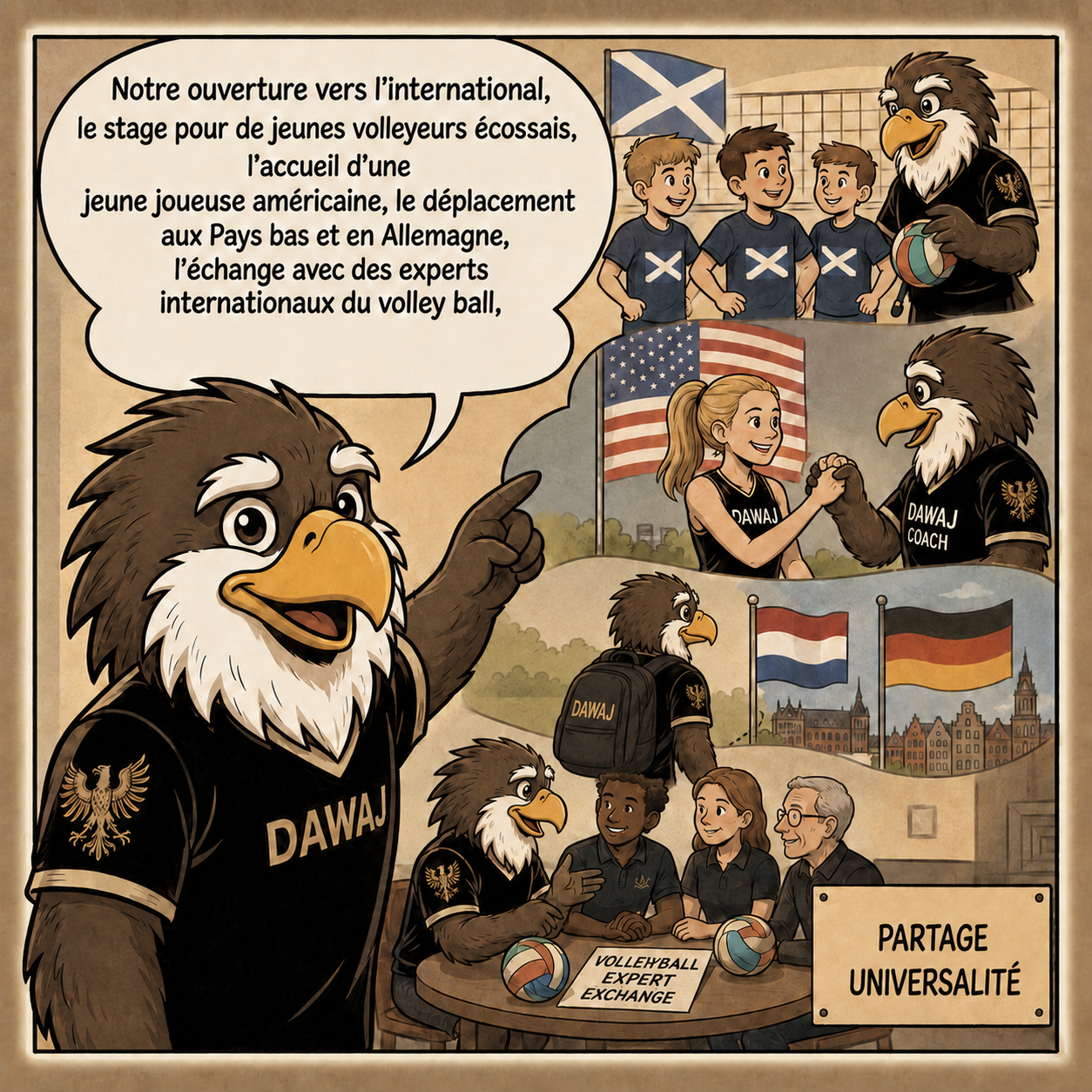 Ouverture à l'international